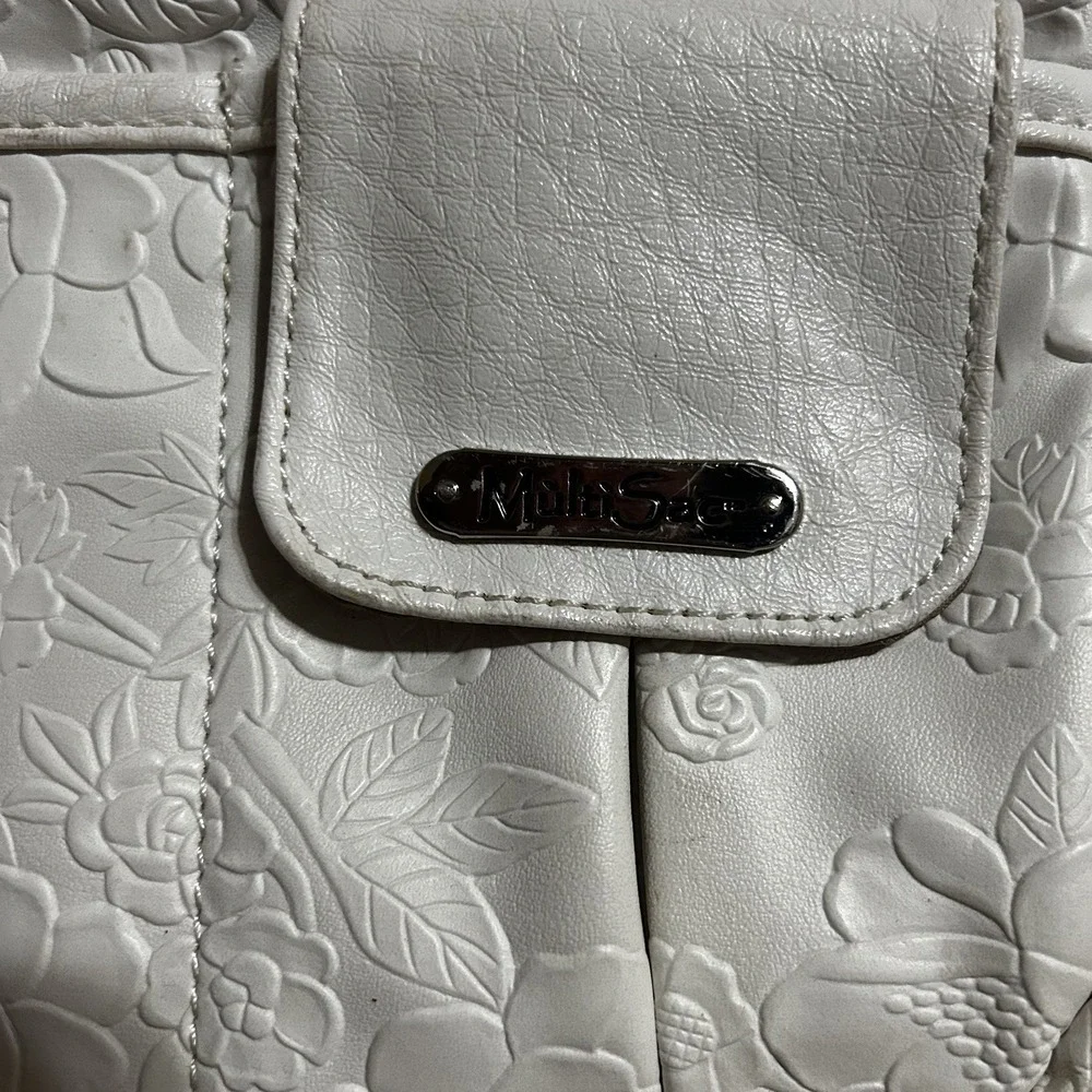 MultiSac White Floral Purse – Organizer‎ Style
